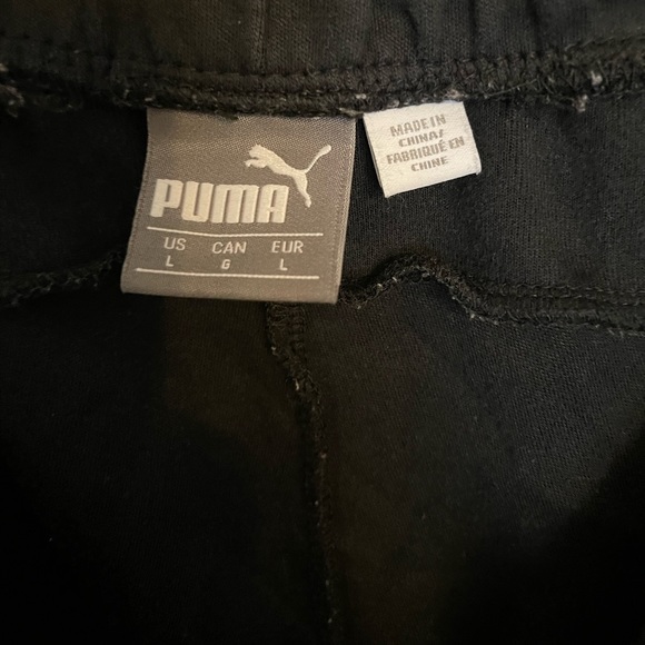 PUMA TECH FLEECE SWEAT PANTS JOGGERS - Picture 2 of 4